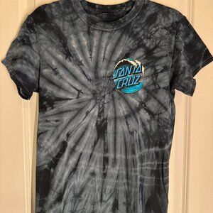 Santa Cruz Skateboards tie-dye shirt